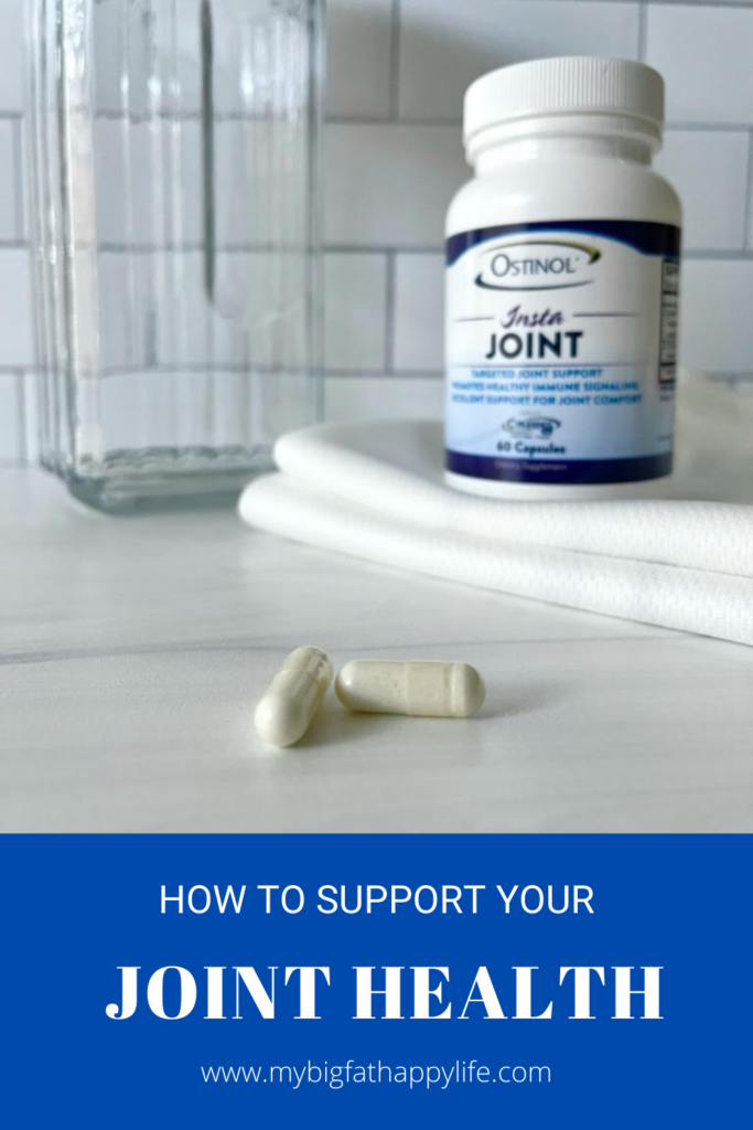 Tips on how to support you joint health including Ostinol Insta Joint supplements that will help your body's ability to grow new cartilage tissue.