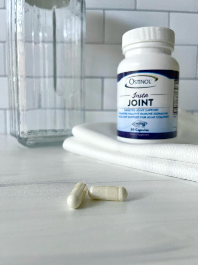 Tips on how to support you joint health including Ostinol Insta Joint supplements that will help your body's ability to grow new cartilage tissue.