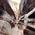 This picture-perfect slot canyon - Little Wild Horse Canyon located between Arches and Capitol Reef National Park is definitely worth a stop!