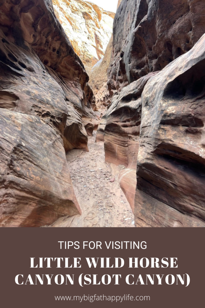 This picture-perfect slot canyon - Little Wild Horse Canyon located between Arches and Capitol Reef National Park is definitely worth a stop!