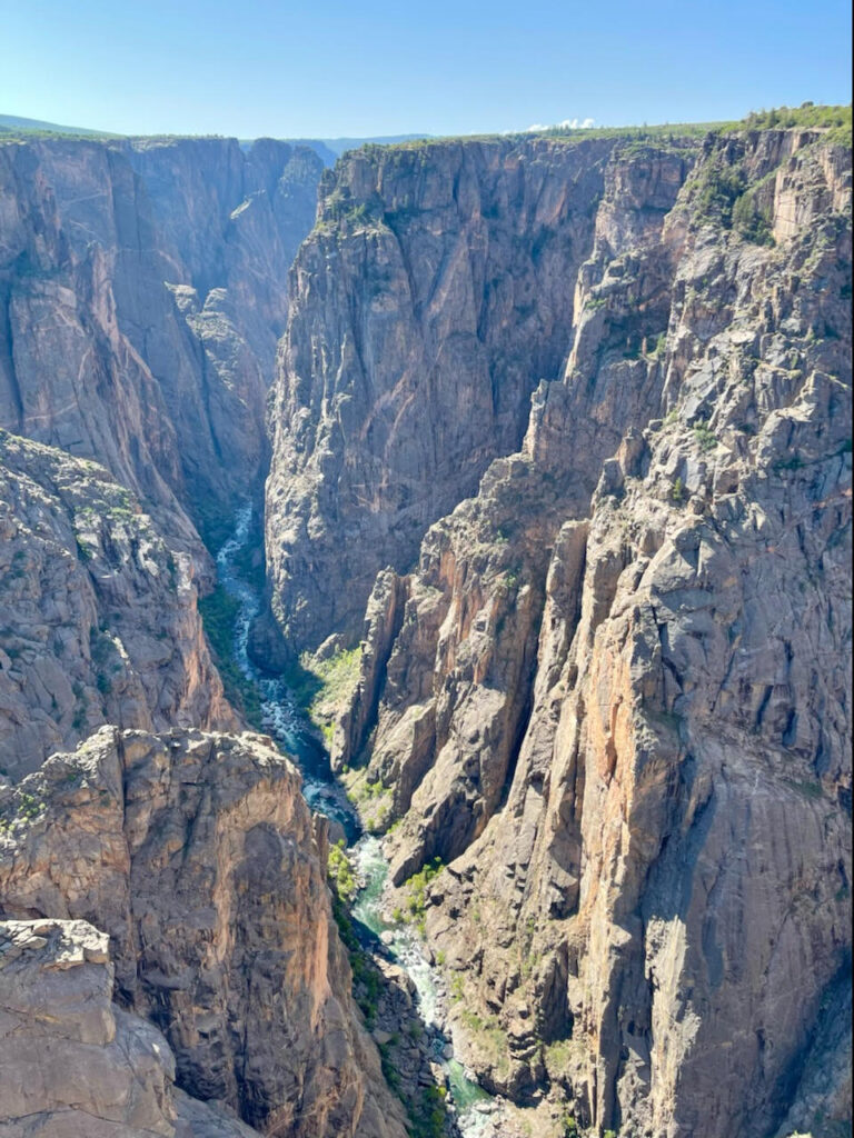 Everything you need to know about visiting Black Canyon of the Gunnison National Park - North Rim in Colorado.