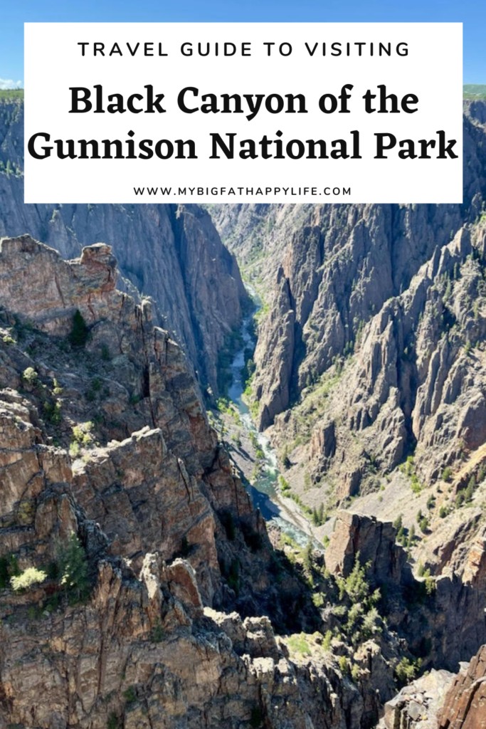 Everything you need to know about visiting Black Canyon of the Gunnison National Park - North Rim in Colorado.