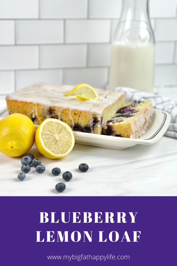 Are you a fan of blueberry lemon desserts? Then you need to try this Blueberry Lemon Loaf! It is full of bursting blueberries and lemon flavor with sweet lemon icing!