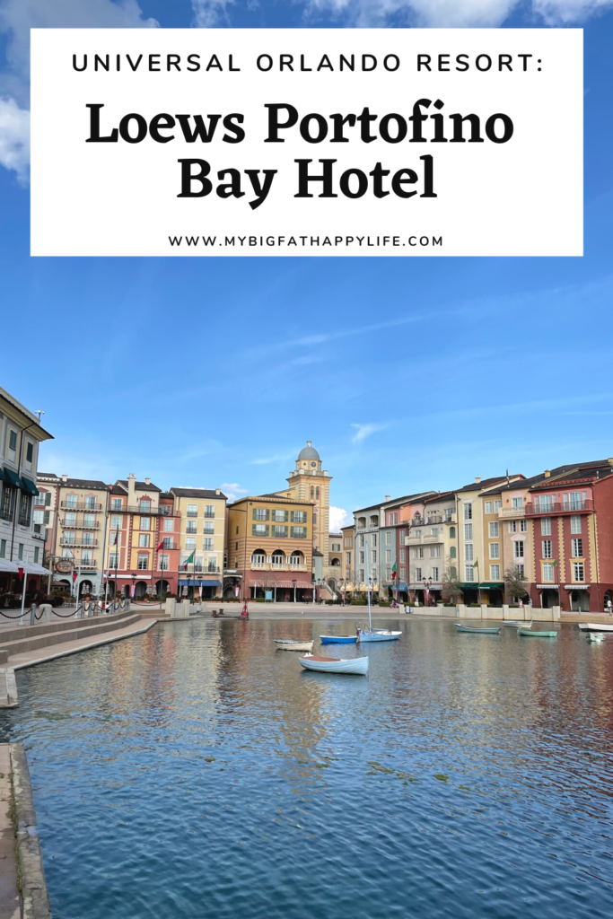 A look at the beautiful Loews Portofino Bay Hotel on Universal Orlando Resort along with what is included with your stay for the perfect trip.