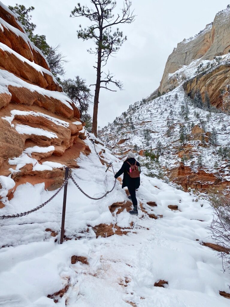 All the tips to help you have an amazing trip to Zion National Park in winter. 