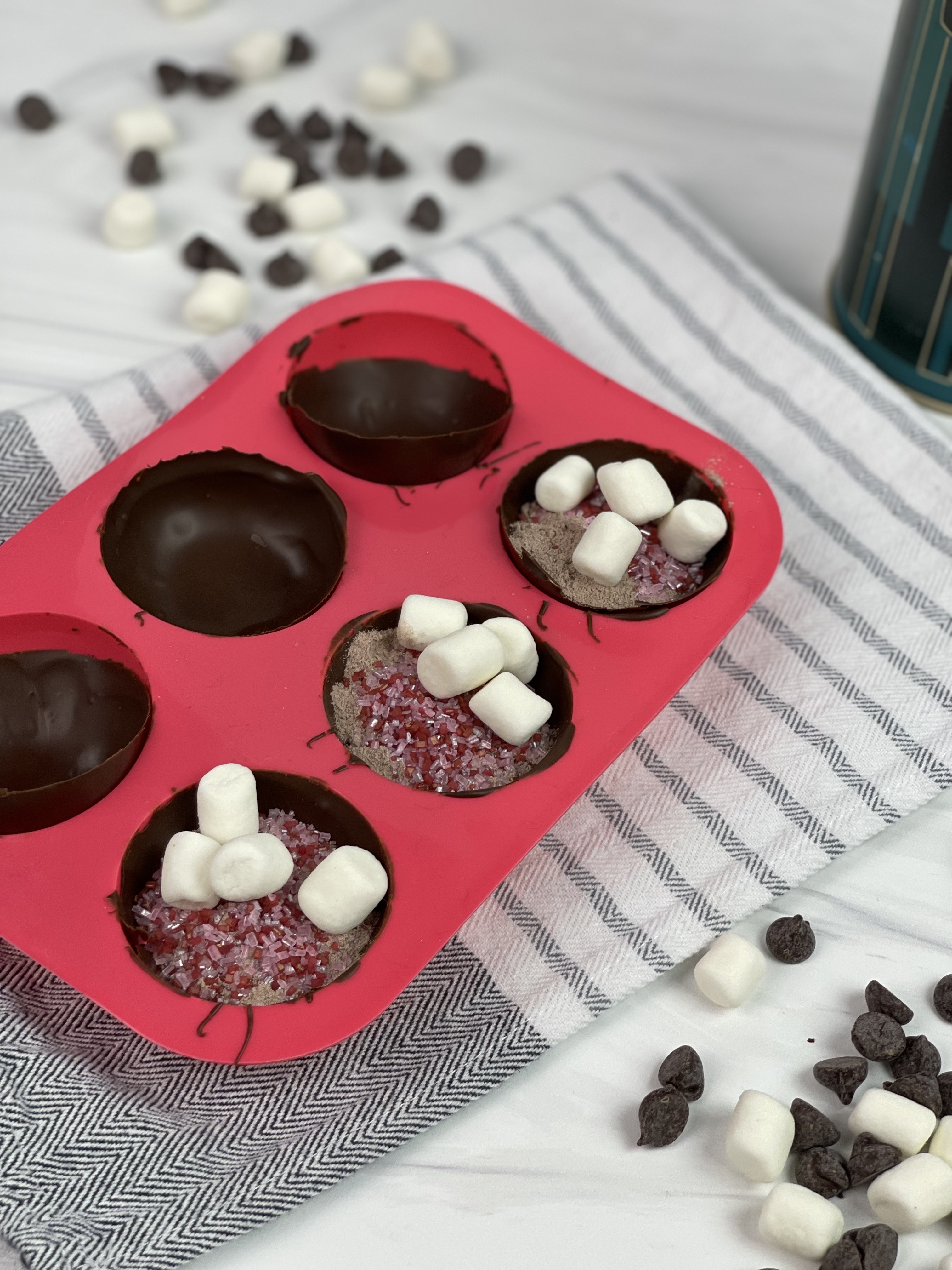 Hot Chocolate bombs will elevate your hot chocolate experience this winter.