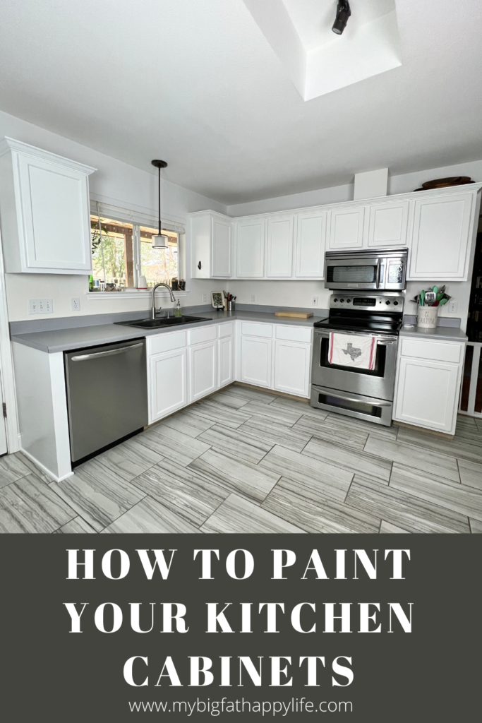 All the steps and tips to help you successfully paint your kitchen cabinets for a whole new kitchen.