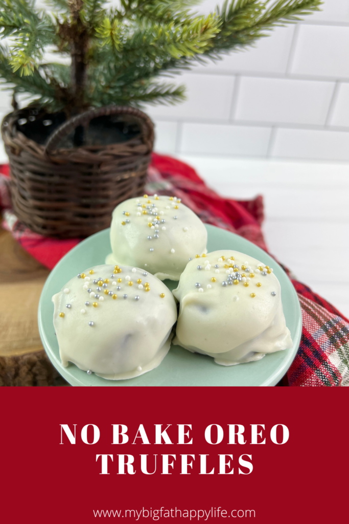 No Bake Oreo Truffles