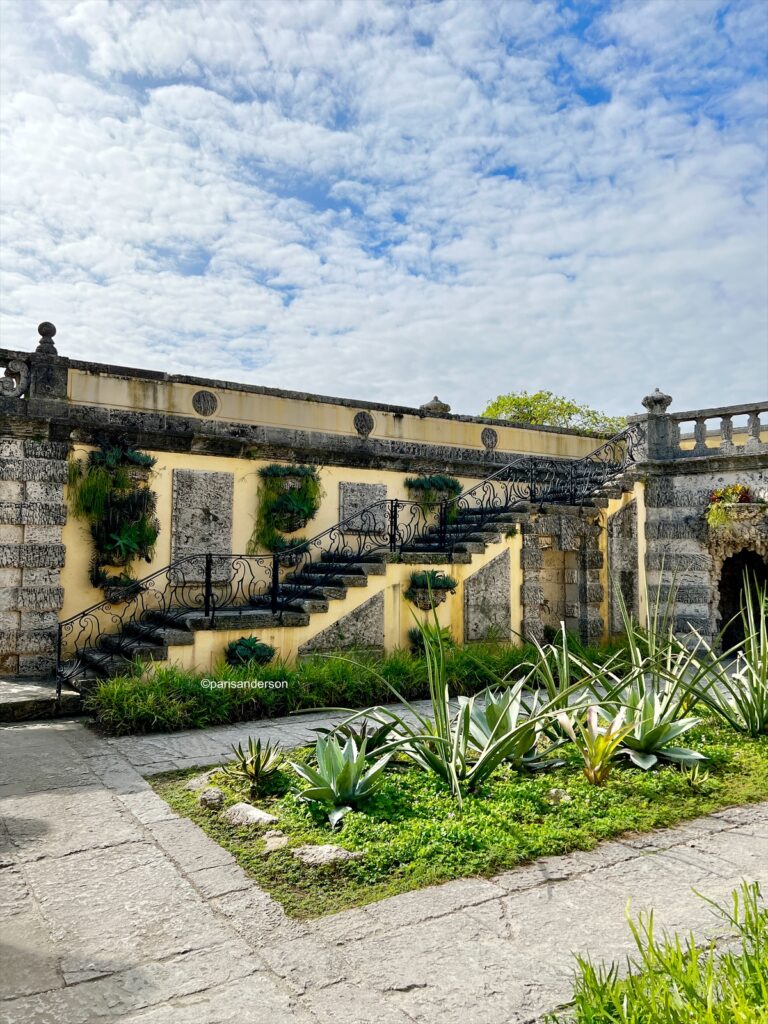 Bringing European flair to the coast of Miami, Vizcaya Museum and Gardens is a great spot to explore and take photos in the city.