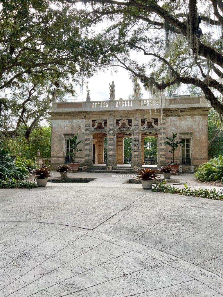 Bringing European flair to the coast of Miami, Vizcaya Museum and Gardens is a great spot to explore and take photos in the city.