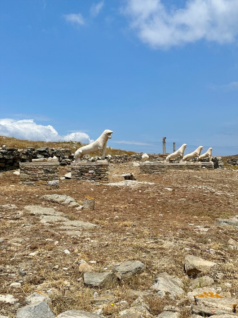 Everything you need to know about visiting the impressive archeological site on Delos from Mykonos, Greece.