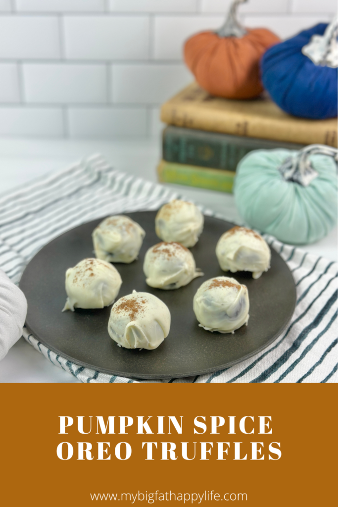 Pumpkin Spice Oreo Truffles