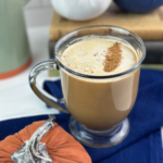 This pumpkin creme cold brew is a delicious autumn option. It is full of all the fall flavors you love including pumpkin, cinnamon, nutmeg, and clove.