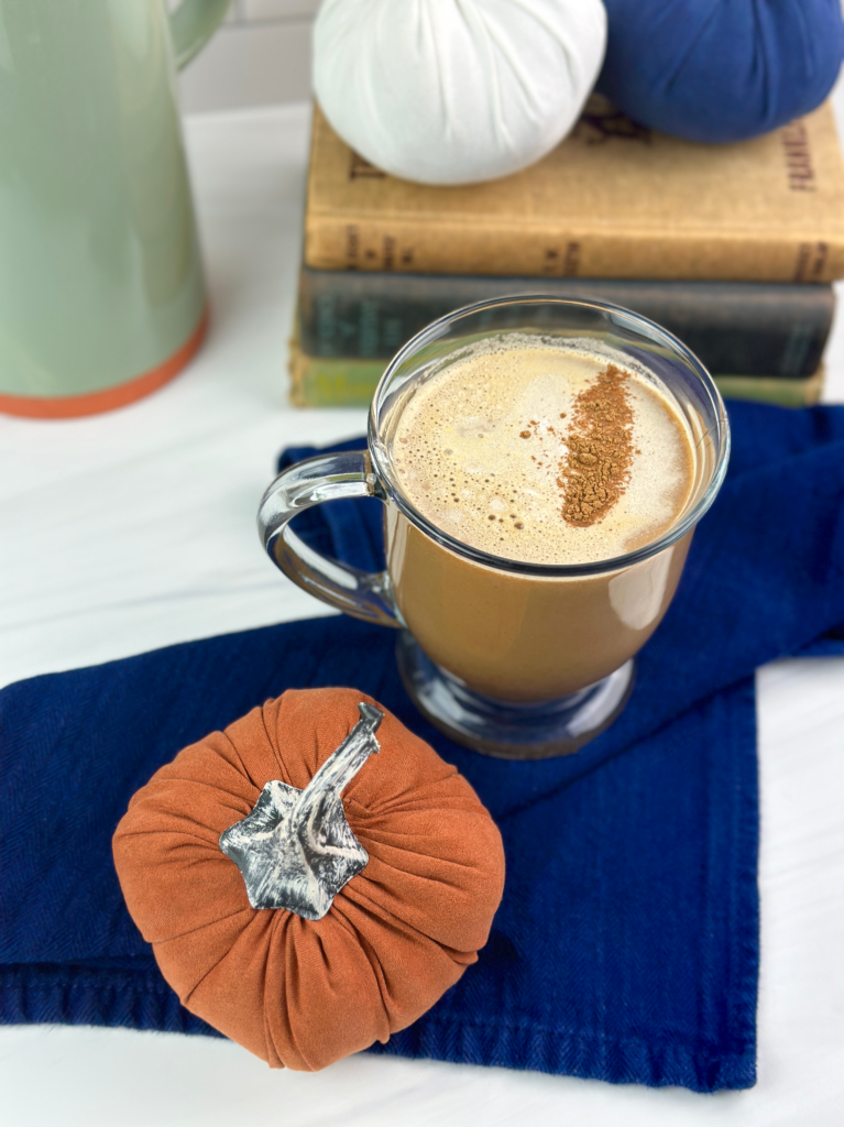 This pumpkin creme cold brew is a delicious autumn option. It is full of all the fall flavors you love including pumpkin, cinnamon, nutmeg, and clove.