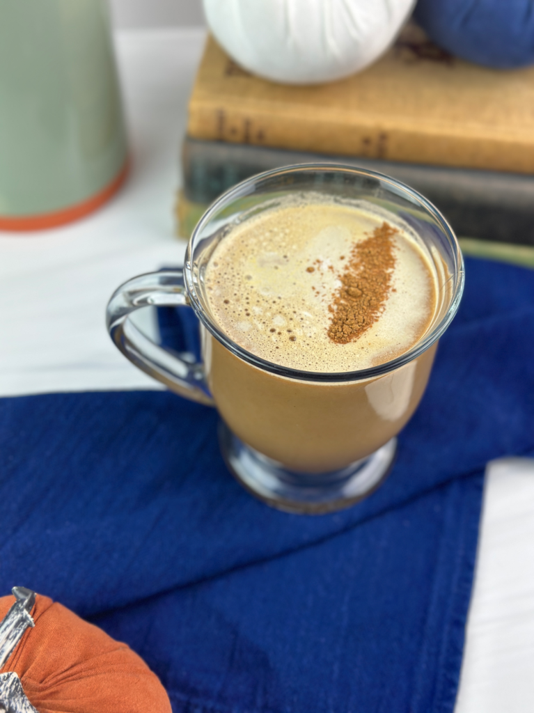 This pumpkin creme cold brew is a delicious autumn option. It is full of all the fall flavors you love including pumpkin, cinnamon, nutmeg, and clove.