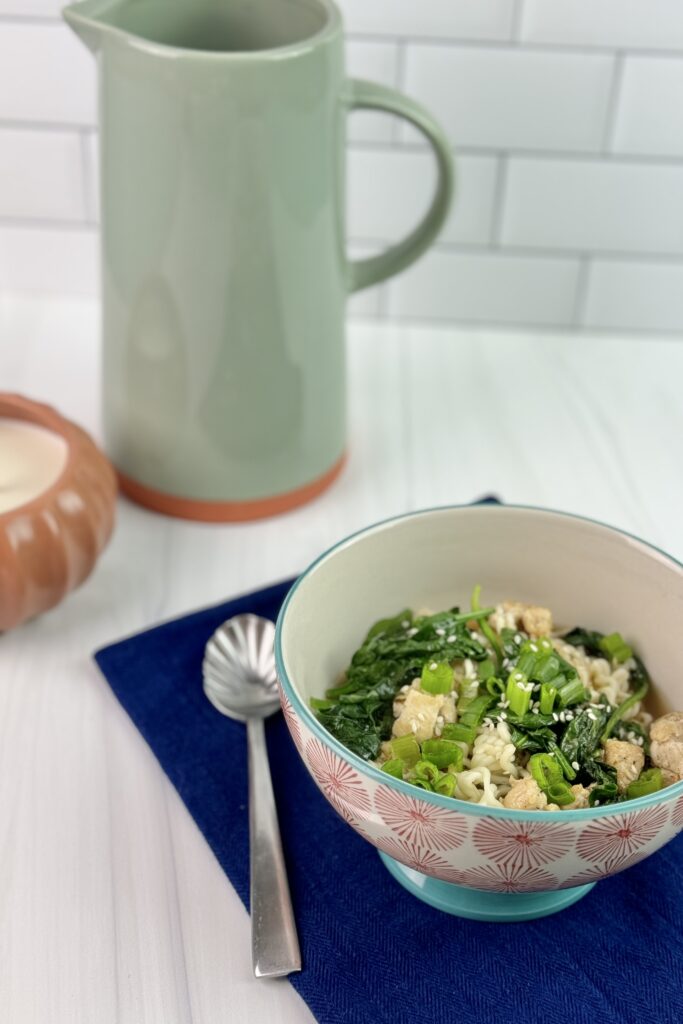 This quick and delicious Homemade Chicken Ramen recipe is a great weeknight meal that the whole family will love.